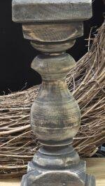 Houten Balusterlamp grijs - Afbeelding 2