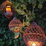 Roestige decoratie bal S