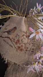 Shabby roodborst kleur sfeer