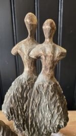 Houten danseressen 50cm