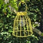 Hanglamp LED solar Siena geel