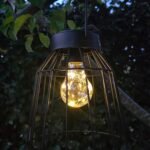 Hanglamp LED solar Siena zwart