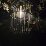 Solar lamp hangend LED Kalita M zwart