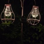 Solarlamp steker duo LED roze