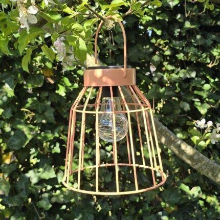 Hanglamp LED solar Siena perzik