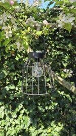 Hanglamp LED solar Siena zwart foto 2