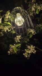Hanglamp LED solar Siena zwart foto 4