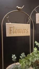 plantenmand landelijke stijl sober wonen flowers