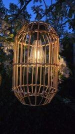 Solar lamp hangend LED Kalita M naturel
