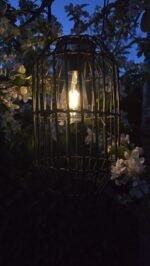 Solar lamp hangend LED Kalita M zwart foto 3