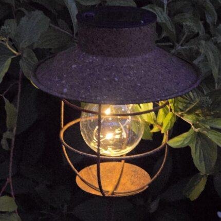 Solarlamp tuinsteker LED Daryl roest