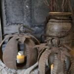 Metalen lage Pompoen