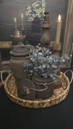 Rattan dienblad
