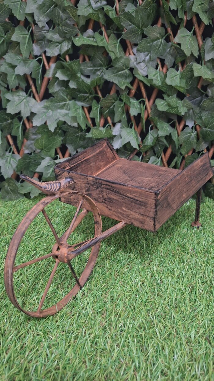 Metalen kruiwagen - Afbeelding 1