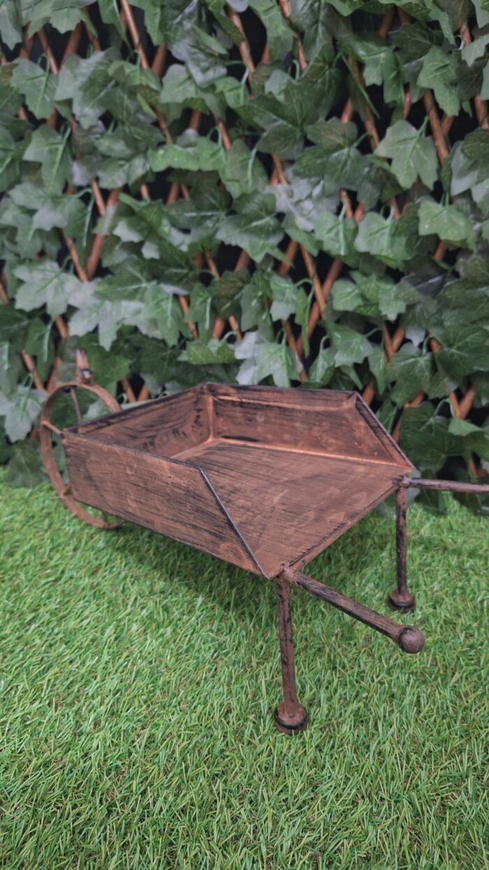 Metalen kruiwagen - Afbeelding 2