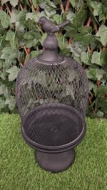 Metalen kooi op voet - Afbeelding 4
