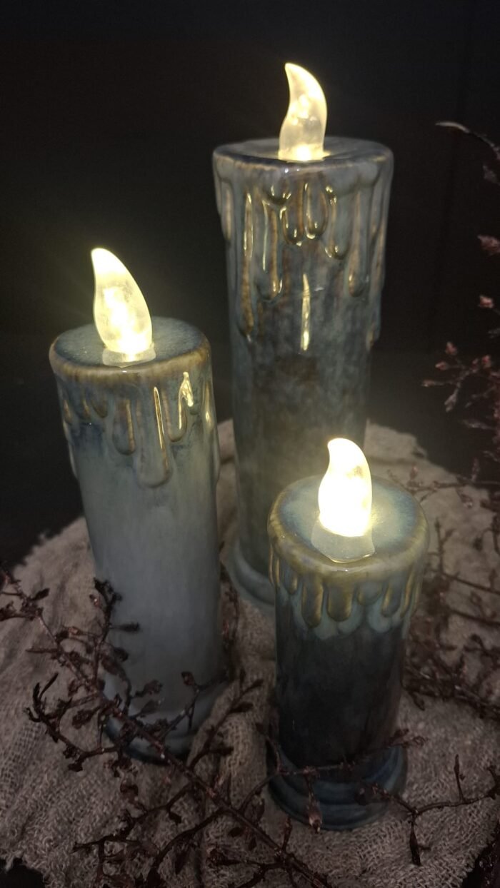 Porselein LED kaars