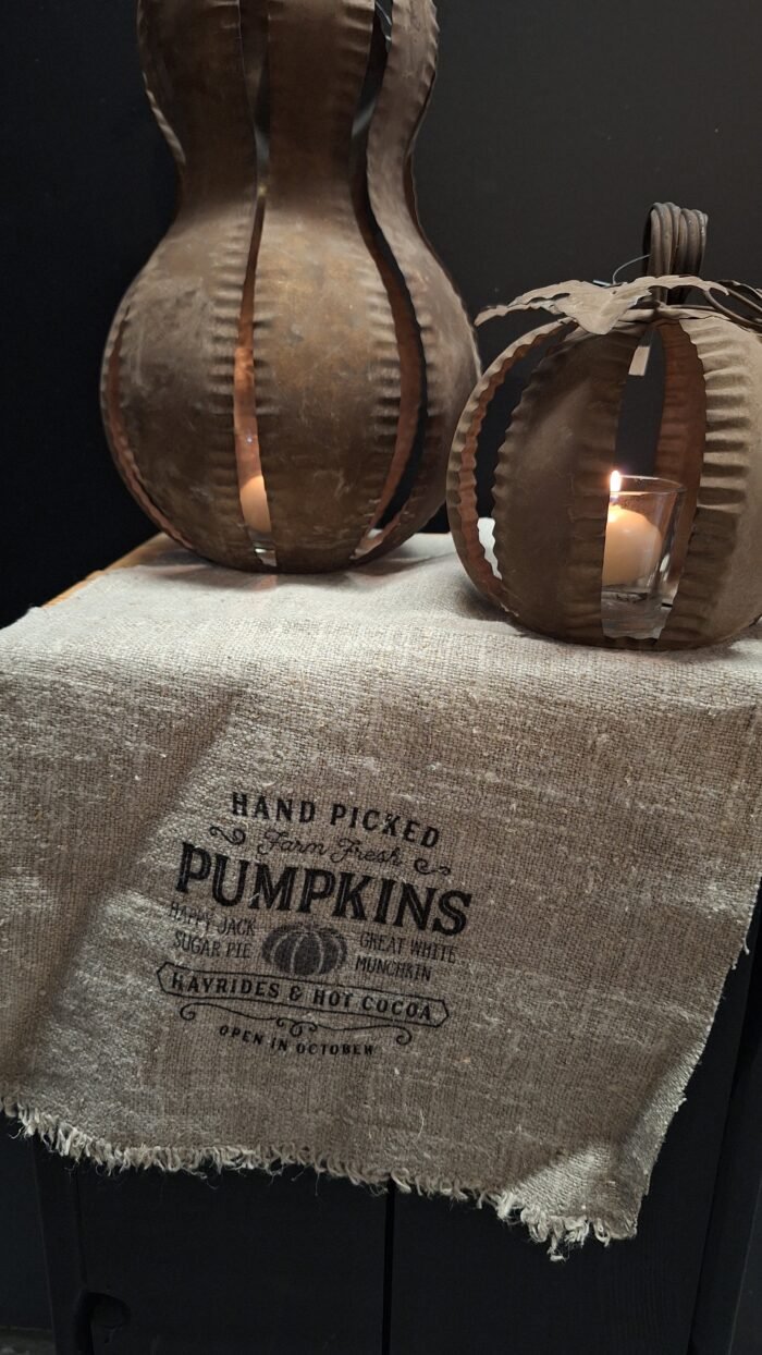 Shabby hand picked pumpkins - Afbeelding 1