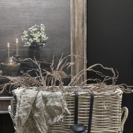 Rattan Vensterbankmand 55x18xH40cm