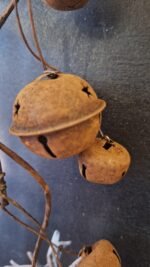 Roestige bellen tak - detail