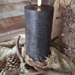 Rustieke Kaarsenhouder Gewei – voor stompkaars-landelijk wonen