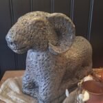 Donker grijze Ram 43cm – Landelijke Sobere Woondecoratie