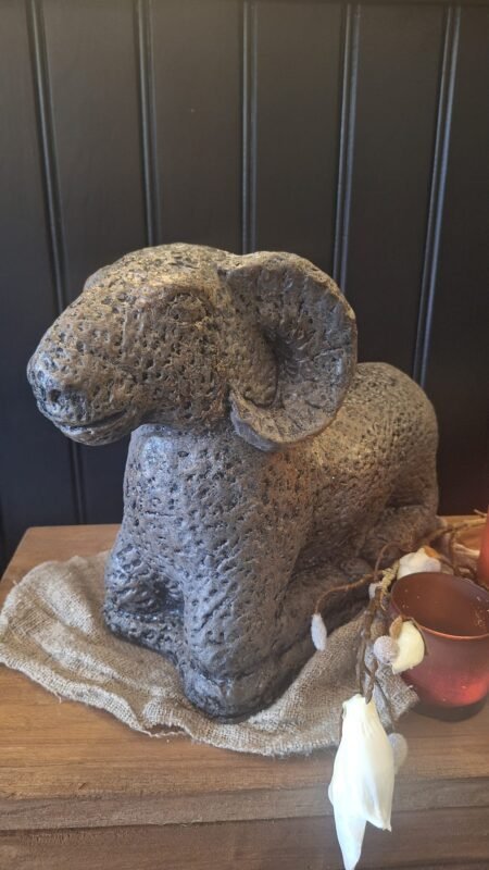 Donker grijze Ram 43cm – Landelijke Sobere Woondecoratie