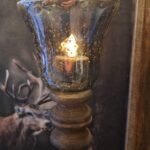 Glazen theelichthouder – Landelijke Kaarsenhouder