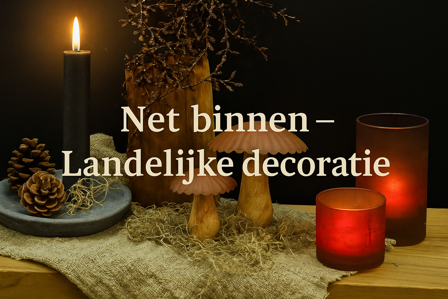 Landelijke decoratie - net binnen bij MDshop.nl