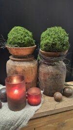 Real Touch Mosbal – Landelijke Decoratie