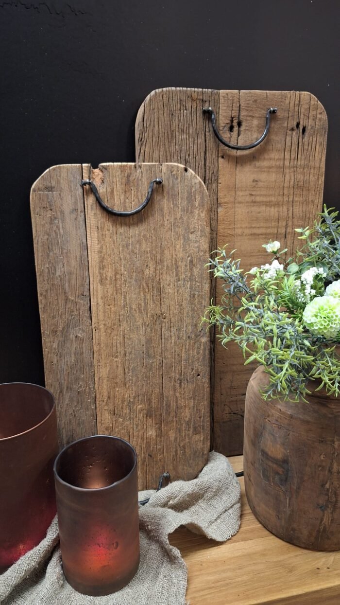 dienblad oud hout landelijk interieur