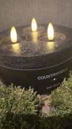 Grote 3 pit kaars - Afbeelding 2