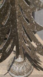 Metalen dennenboom roestkleur - Afbeelding 2