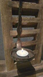 Louvre luik teak 40cm