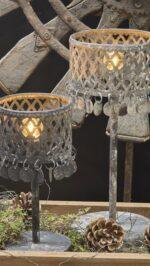 Metaal Serie – Old Grey -tafellamp