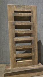 Louvre luik teak 40cm
