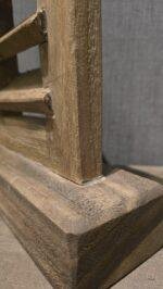 Louvre luik teak 40cm