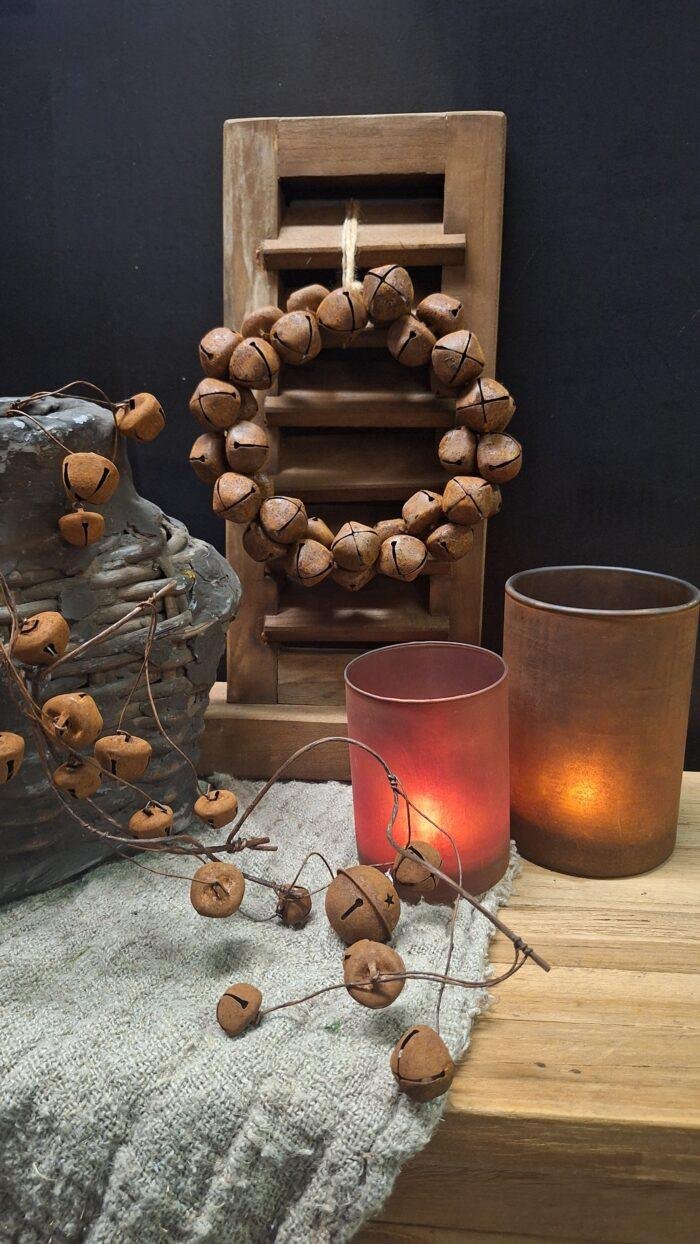 Roestige bellenkrans - Afbeelding 1