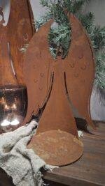 Metalen engel figuur- roest - Afbeelding 5