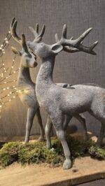Staand hert - landelijke kerstdecoratie - Afbeelding 3