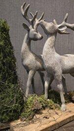 Staand hert - landelijke kerstdecoratie - Afbeelding 2