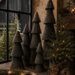 Houten Dennenboom Nordy – Donkerbruin