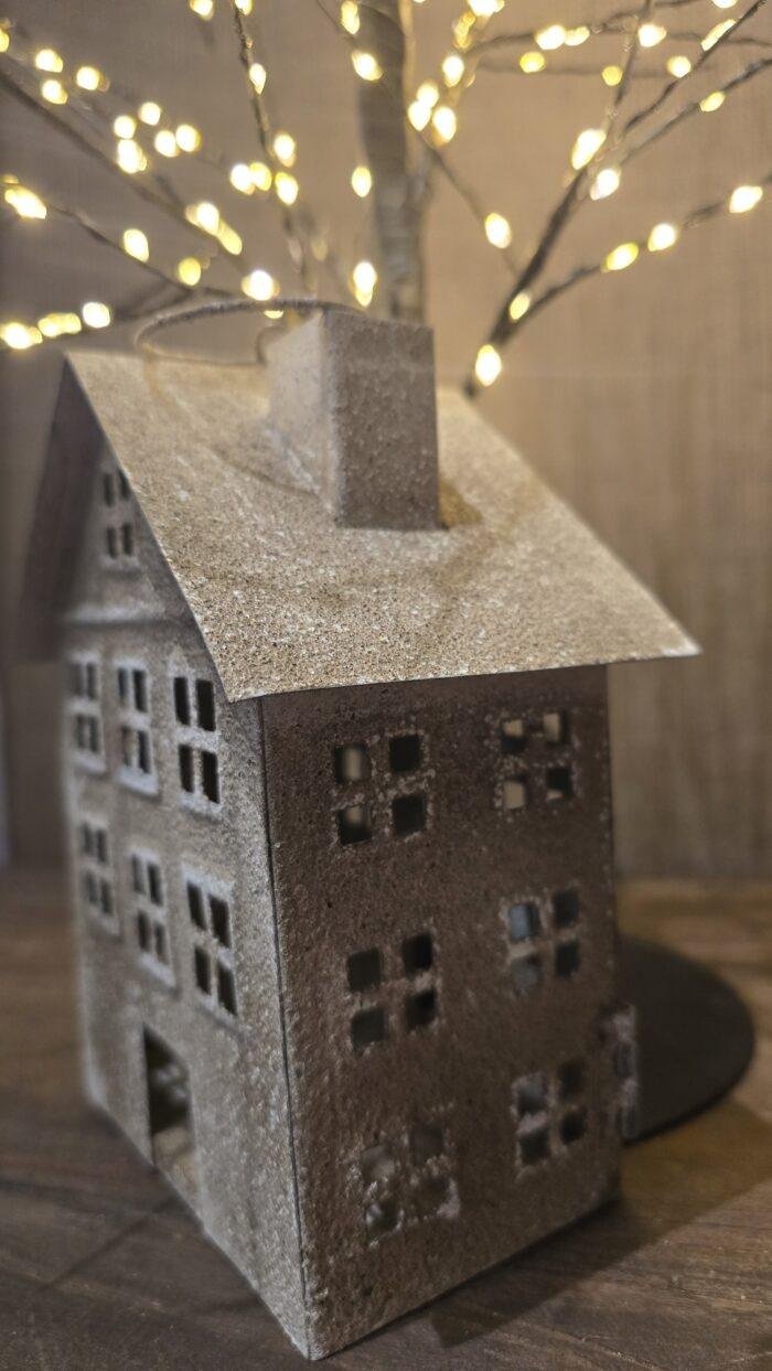 Grijs metalen hangend huis - Afbeelding 2
