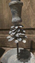 Blaker kandelaar met dennenappel - Afbeelding 4