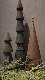 Houten dennenboom Nordy met sierraad - Afbeelding 9