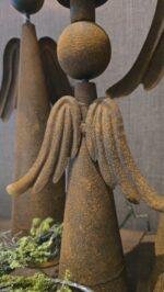 Roest engel kandelaar - Afbeelding 4