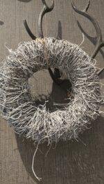 Krans met sneeuw look 25cm - Afbeelding 4