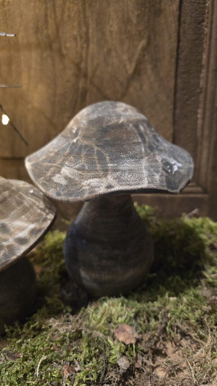 Houten paddenstoelen - Afbeelding 4