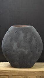 Grote grijze vensterbank pot - Afbeelding 2