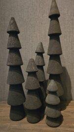 Houten Dennenboom Nordy – Donkerbruin - Afbeelding 2
